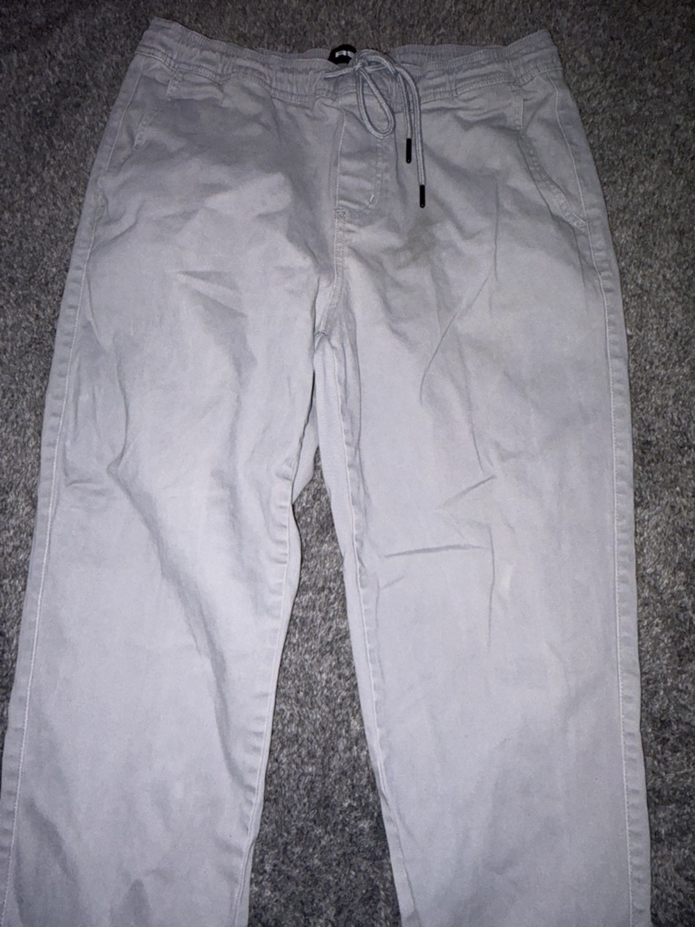 RSQ Light Gray Drawstring Joggers